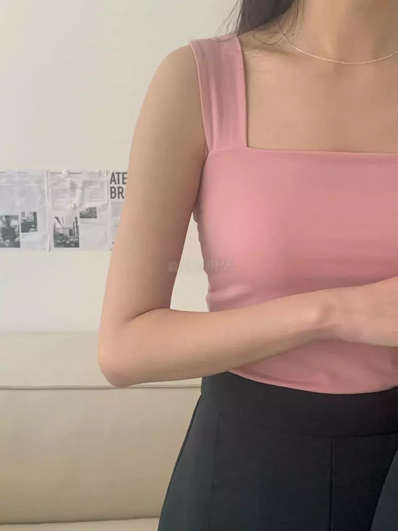 Ovu - Korean Women Fashion - #momslook - Square Sleeveless - 7