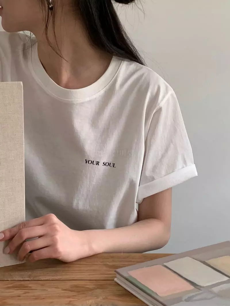 Ovu - Korean Women Fashion - #momslook - Soul Tee - 8