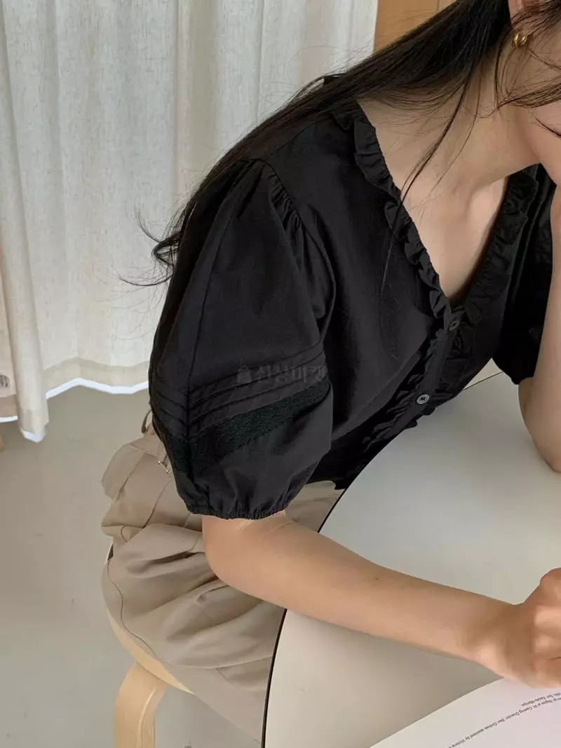 Ovu - Korean Women Fashion - #momslook - Shasha Blouse - 9