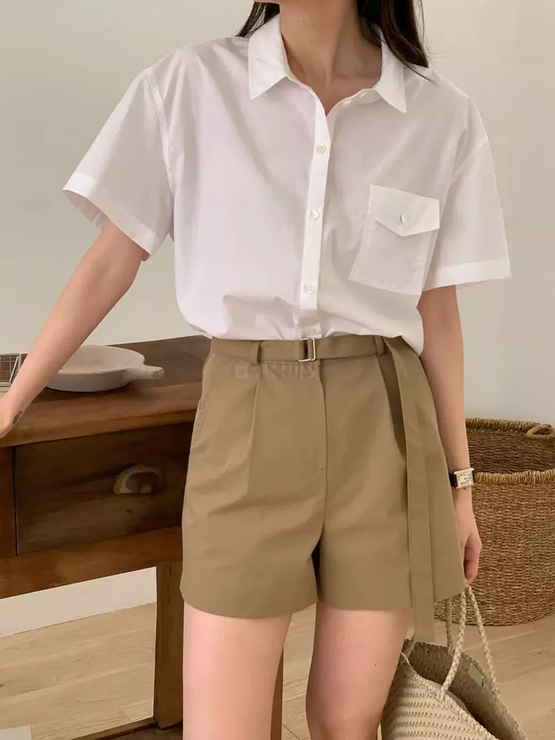 Ovu - Korean Women Fashion - #momslook - Bird SHOrts - 10