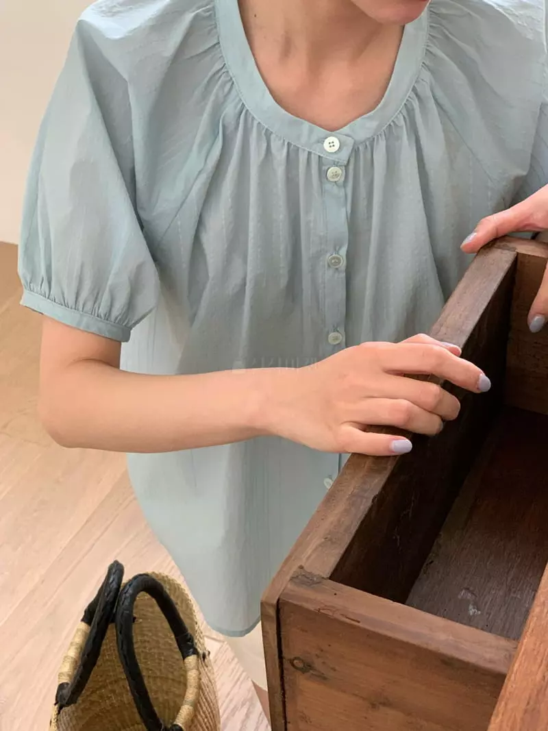Ovu - Korean Women Fashion - #momslook - Mer Blouse - 3