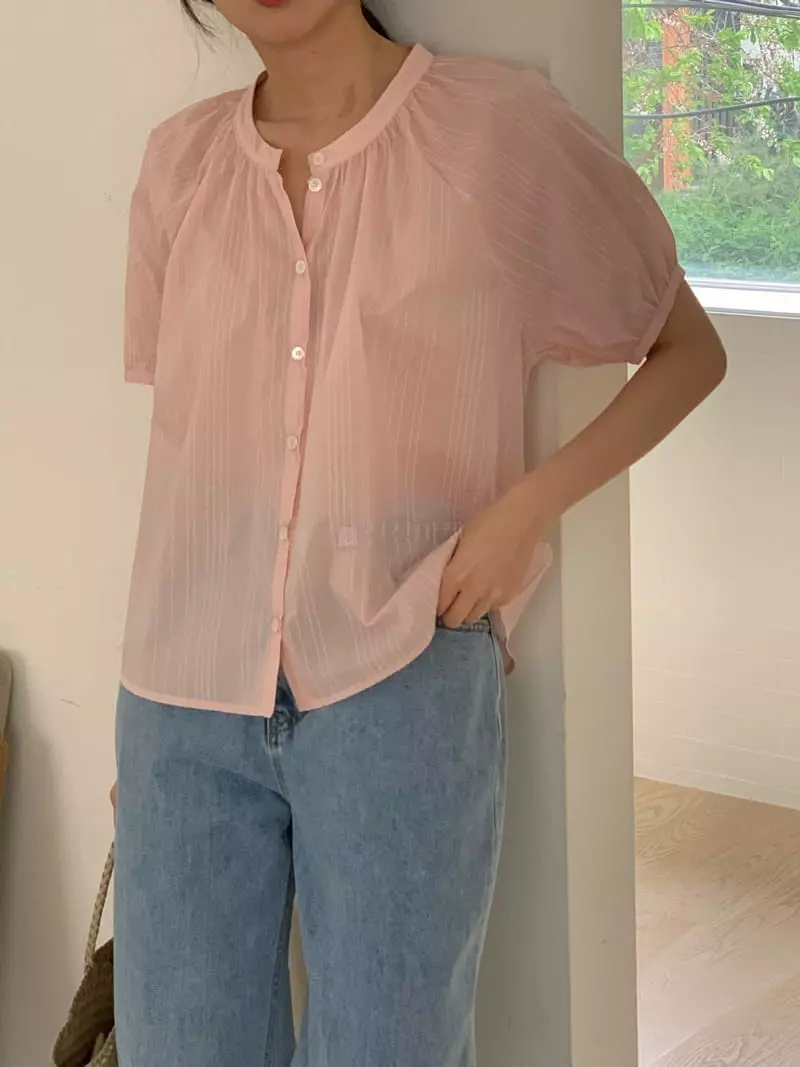 Ovu - Korean Women Fashion - #momslook - Mer Blouse - 5