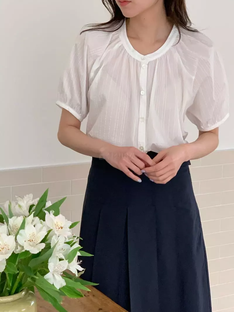 Ovu - Korean Women Fashion - #momslook - Mer Blouse - 9