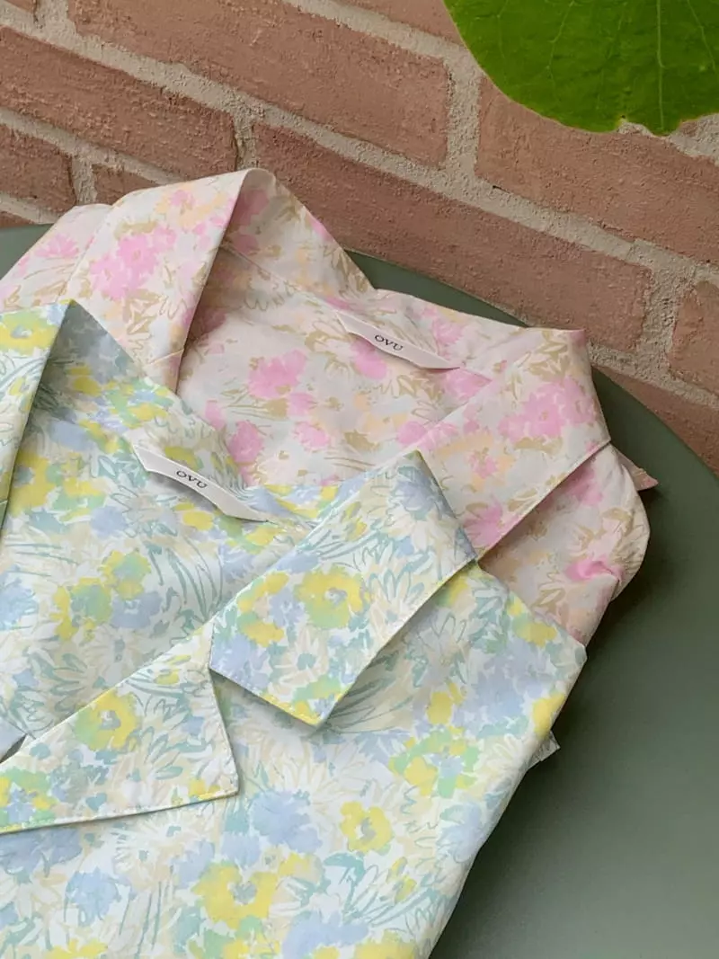 Ovu - Korean Women Fashion - #pursuepretty - Flower Blouse - 12
