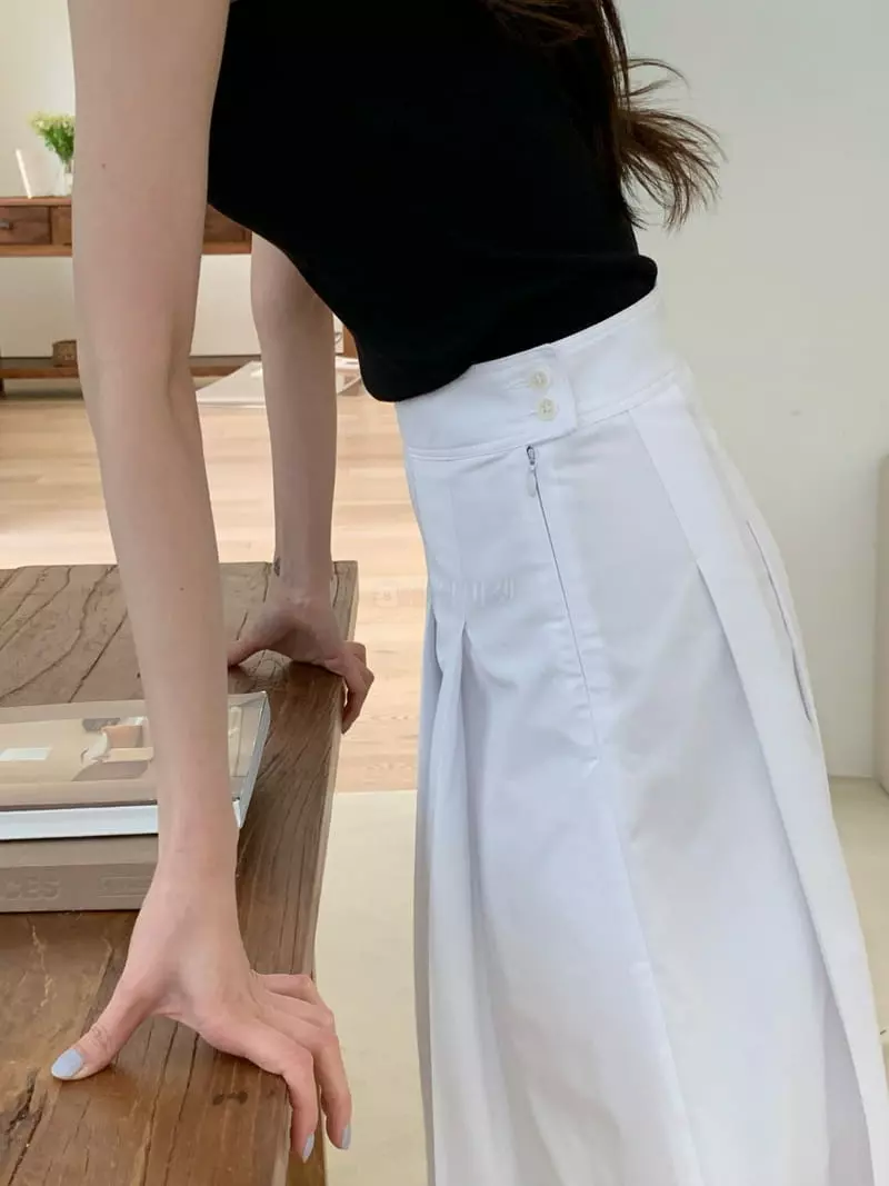 Ovu - Korean Women Fashion - #pursuepretty - Ponny Wrinkle Skirt - 6