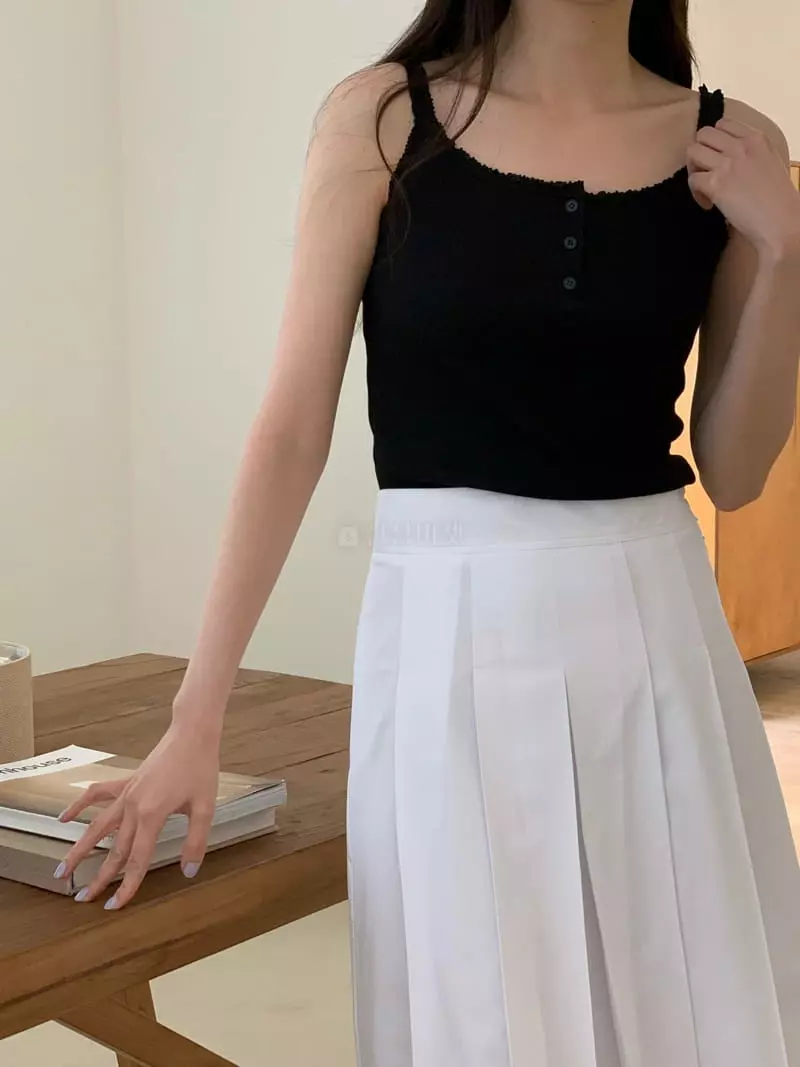 Ovu - Korean Women Fashion - #restrostyle - Pure Sleeveless - 11