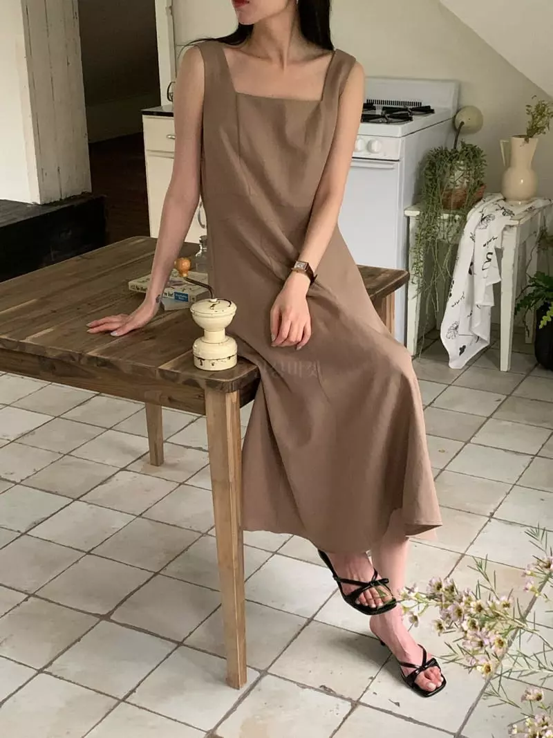 Ovu - Korean Women Fashion - #restrostyle - Fore One-piece - 8