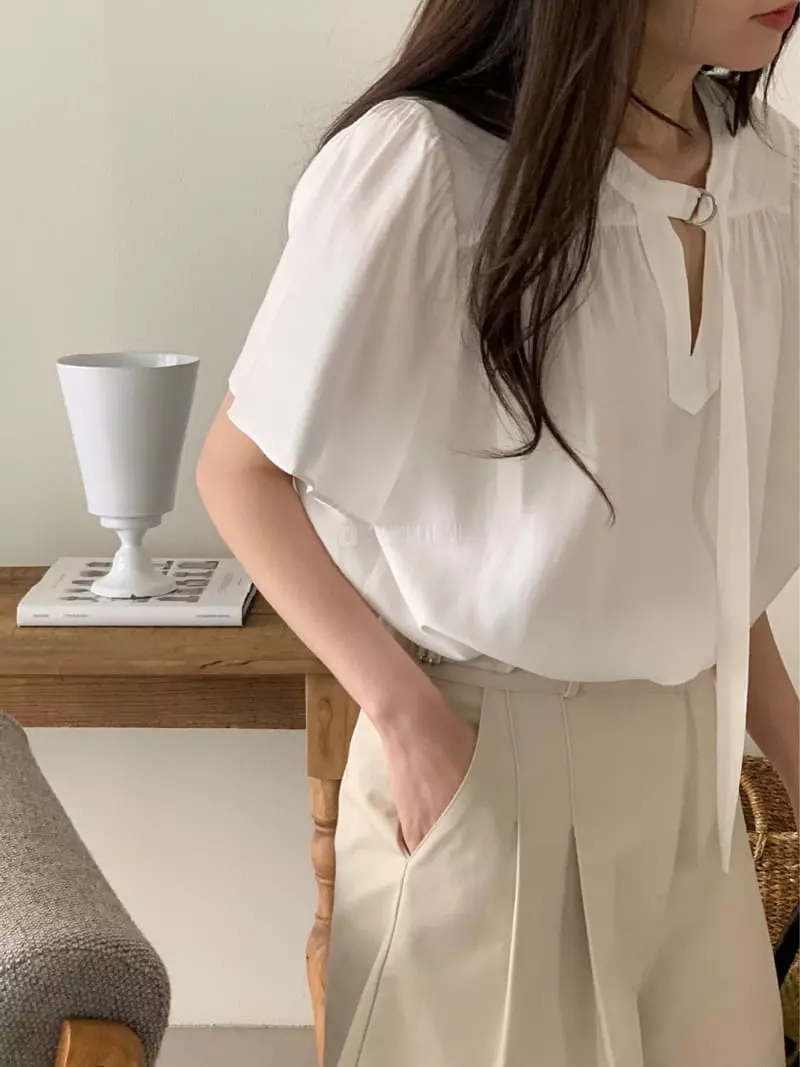 Ovu - Korean Women Fashion - #thatsdarling - Kinder Blouse - 9