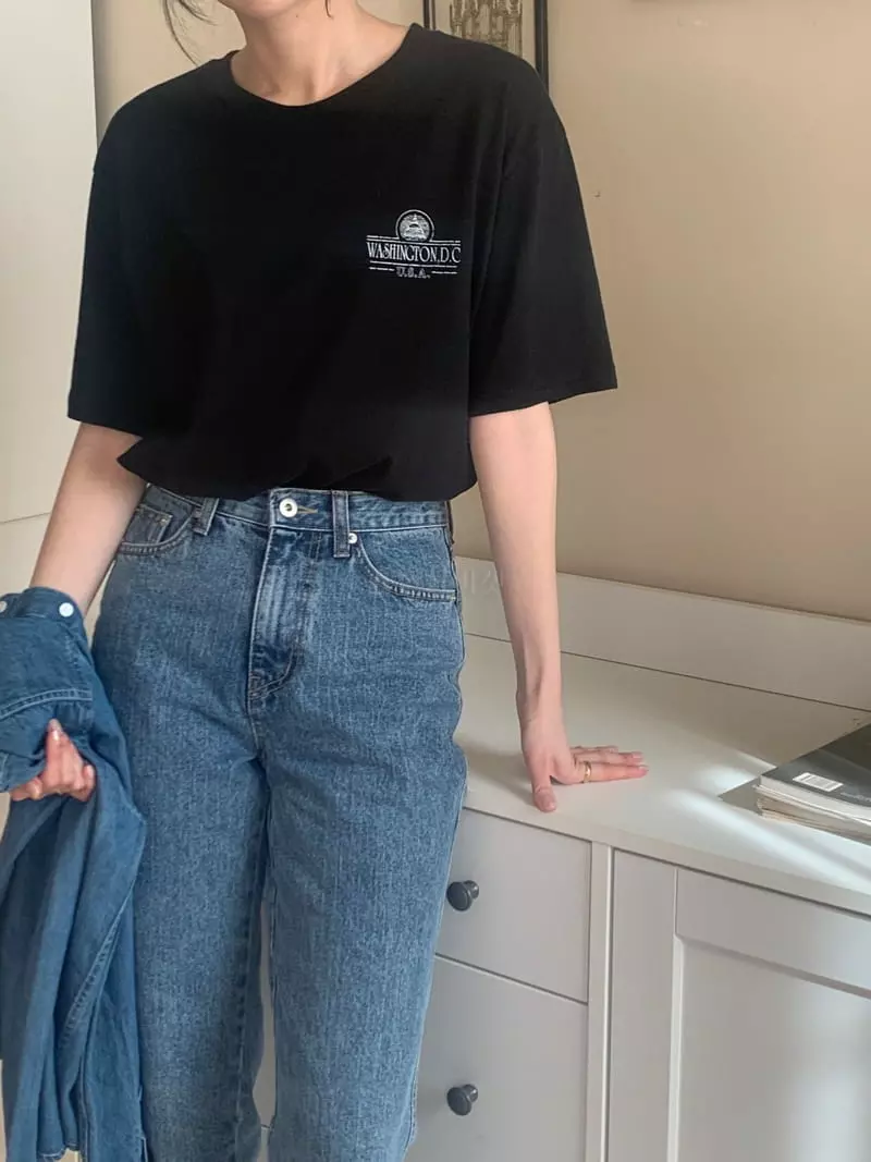 Ovu - Korean Women Fashion - #shopsmall - Washington Tee - 4