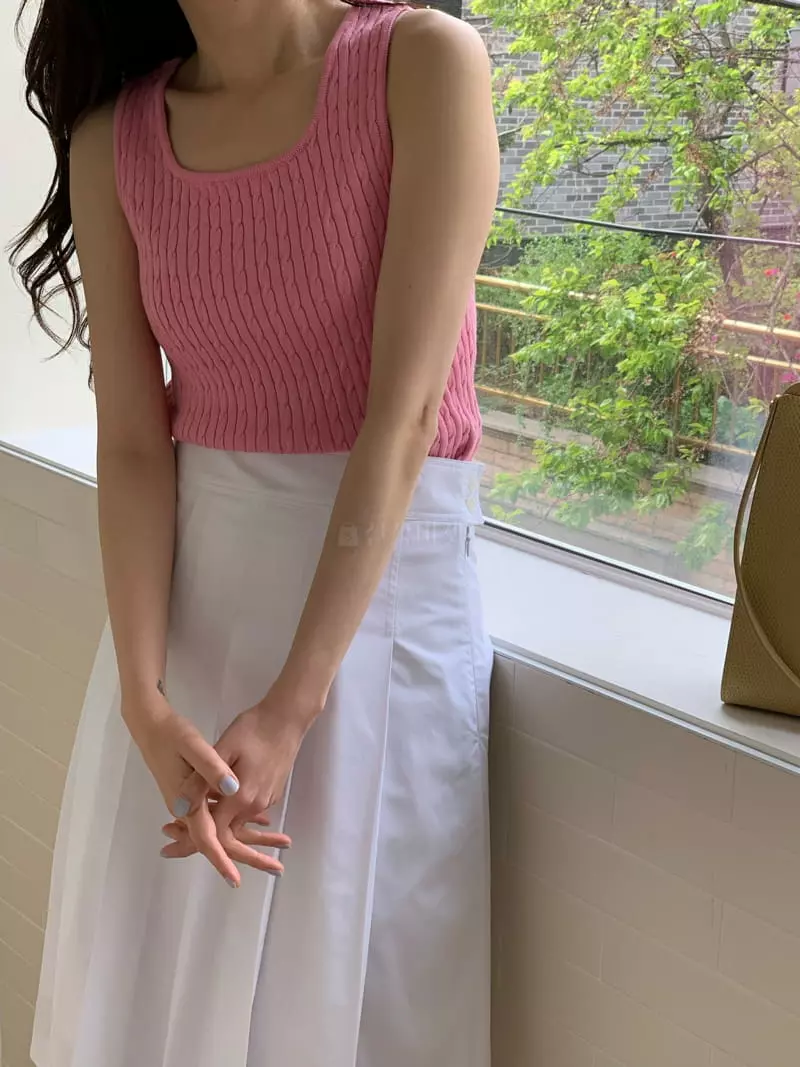 Ovu - Korean Women Fashion - #thelittlethings - Cable Knit Tee - 9
