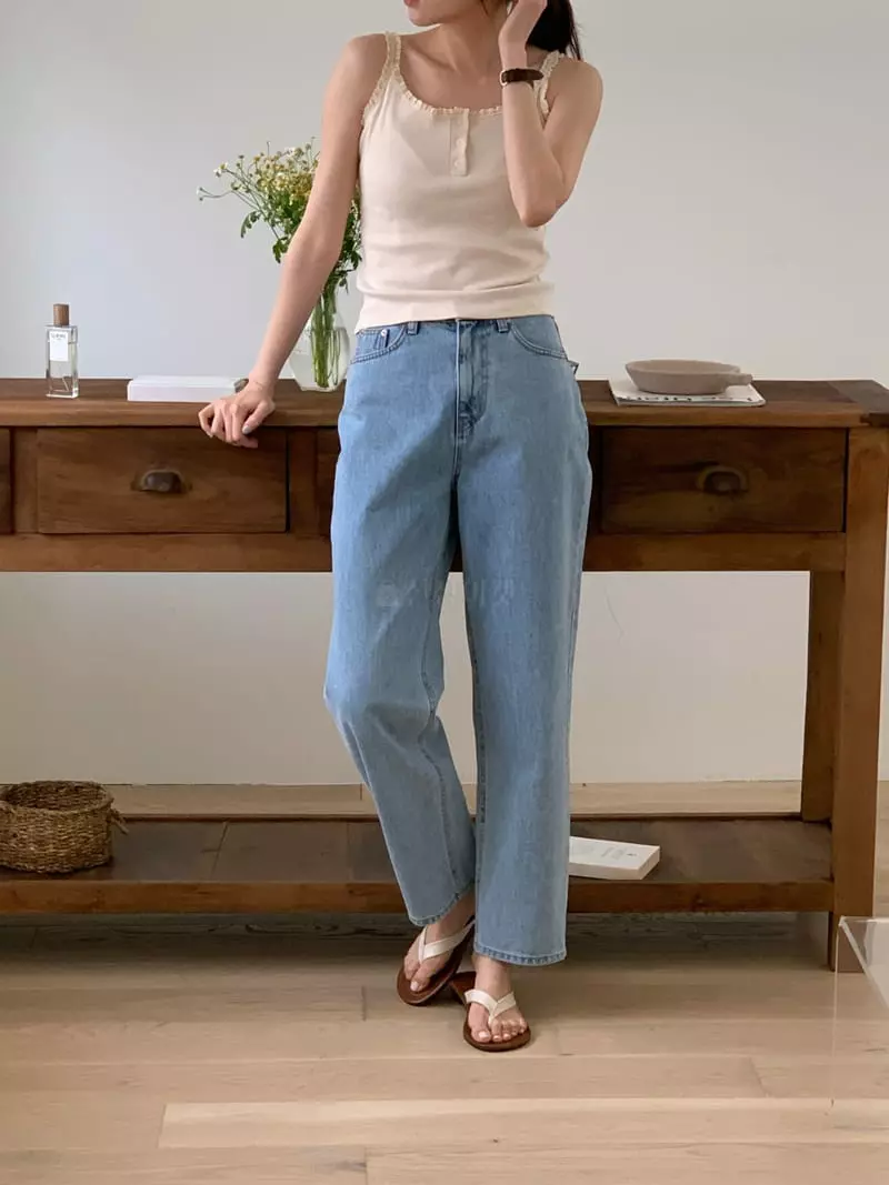 Ovu - Korean Women Fashion - #vintageinspired - Pure Sleeveless - 8