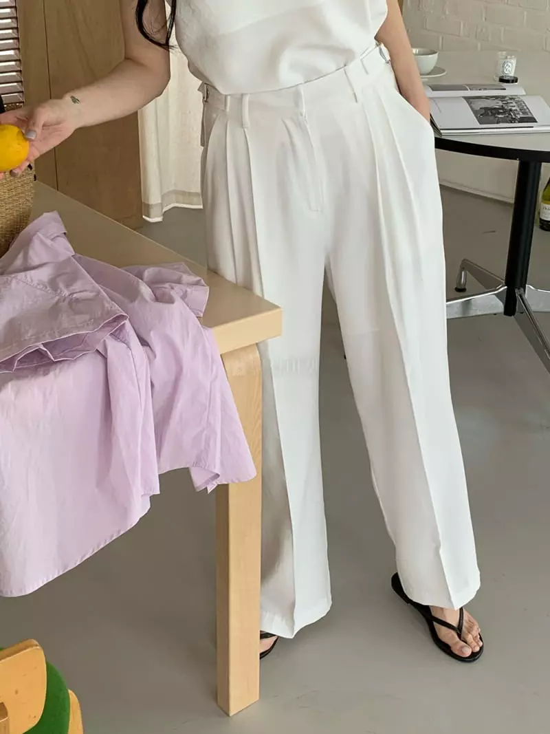 Ovu - Korean Women Fashion - #vintagekidsstyle - Poin Pants - 7