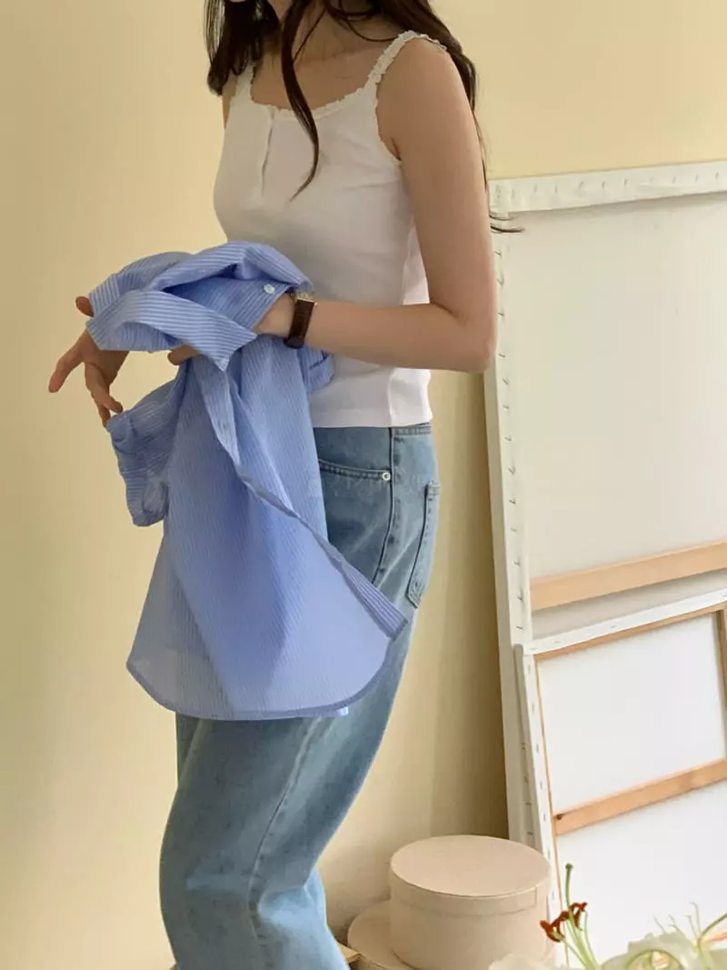 Ovu - Korean Women Fashion - #womensfashion - Pure Sleeveless - 3