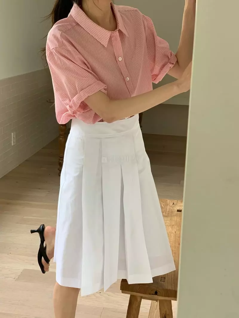 Ovu - Korean Women Fashion - #womensfashion - Ponny Wrinkle Skirt - 3