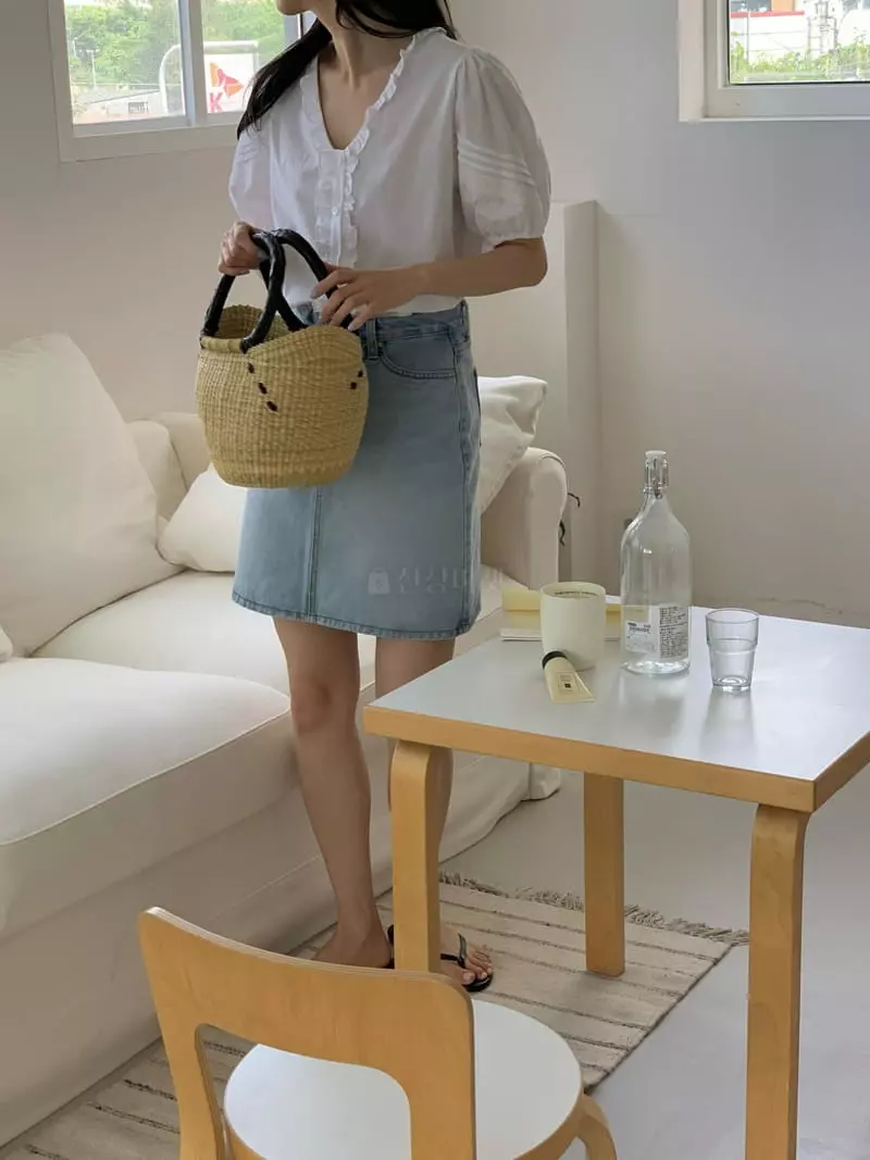 Ovu - Korean Women Fashion - #momslook - Shasha Blouse - 4