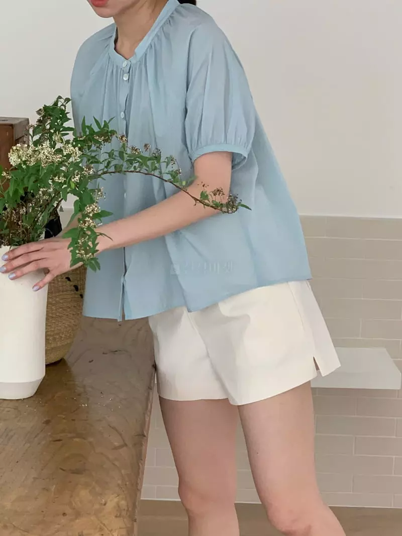 Ovu - Korean Women Fashion - #momslook - Mer Blouse - 4