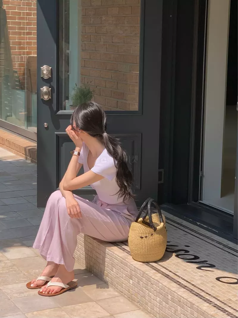 Ovu - Korean Women Fashion - #womensfashion - Linen Pants - 9