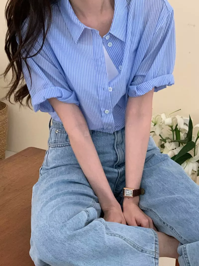 Ovu - Korean Women Fashion - #womensfashion - Twist Shirt