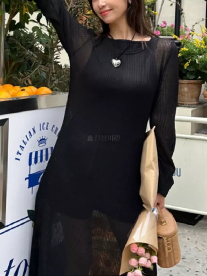 Pablored - Korean Women Fashion - #momslook - Net One-piece - 2