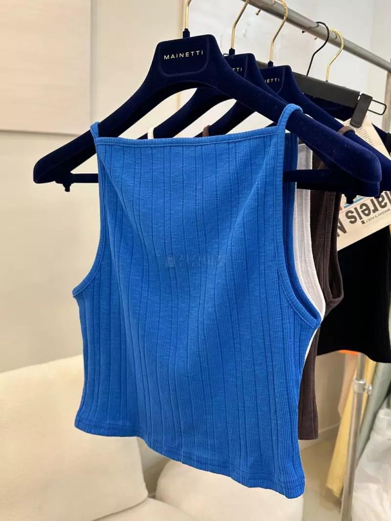 Pablored - Korean Women Fashion - #momslook - Slum Rib Sleeveless - 2