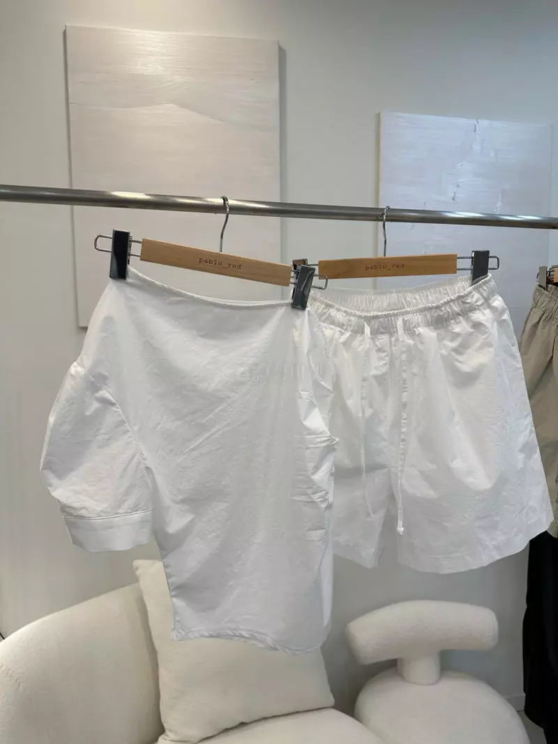Pablored - Korean Women Fashion - #momslook - Walk Shorts - 3