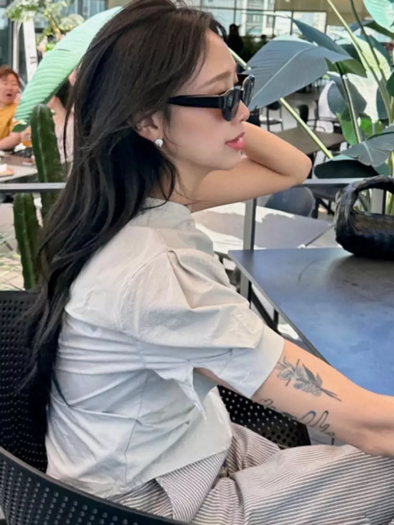 Pablored - Korean Women Fashion - #momslook - Walk Shirt - 5