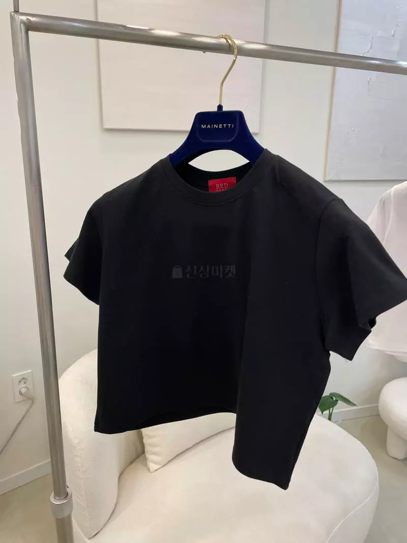 Pablored - Korean Women Fashion - #momslook - Len Crop Tee - 8