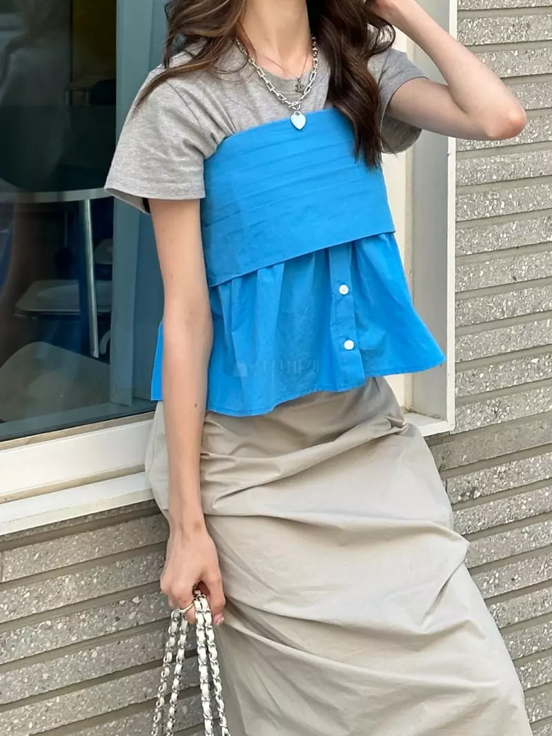 Pablored - Korean Women Fashion - #momslook - Bew York Top - 2