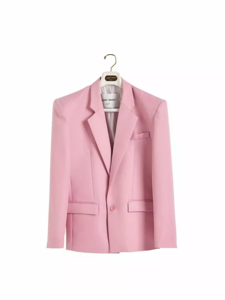 Paper Moon - Korean Women Fashion - #momslook - Square Blazer