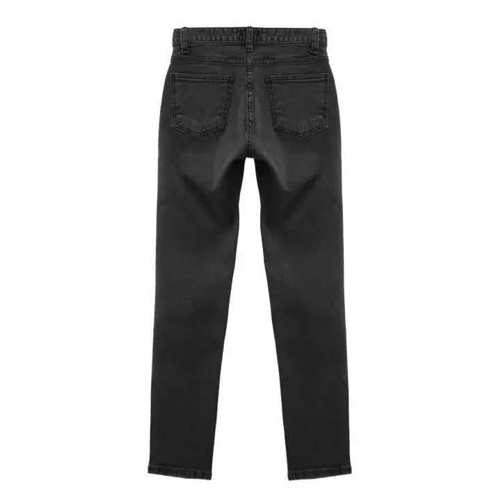 Paper Moon - Korean Women Fashion - #momslook - Washied Skinny Jeans - 12