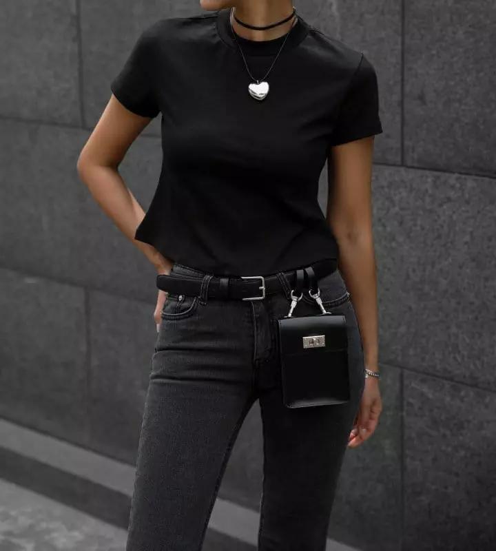 Paper Moon - Korean Women Fashion - #momslook - Crop Tee - 3