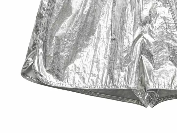 Paper Moon - Korean Women Fashion - #momslook - Summer Matalic Shorts - 9