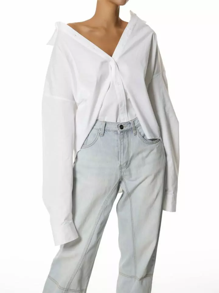 Paper Moon - Korean Women Fashion - #momslook - Swin Shirt - 9