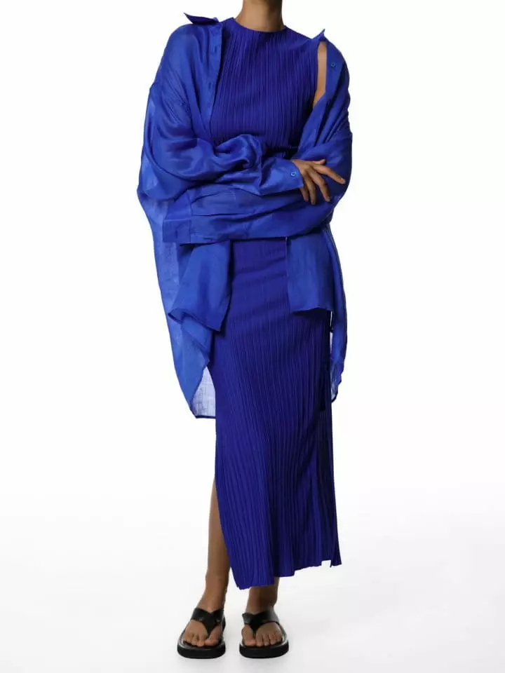 Paper Moon - Korean Women Fashion - #momslook - Pleats One-piece - 8