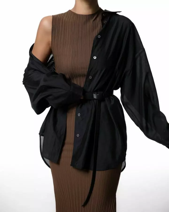 Paper Moon - Korean Women Fashion - #momslook - Sheer Classic Shirt - 2