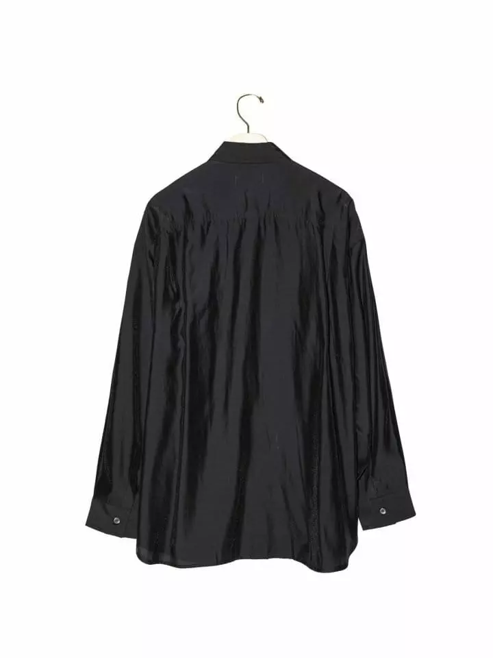 Paper Moon - Korean Women Fashion - #womensfashion - Sheer Classic Shirt - 4