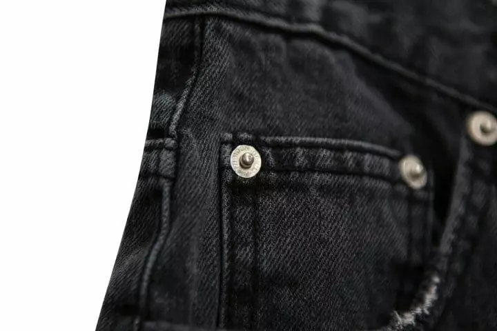 Paper Moon - Korean Women Fashion - #momslook - Washed Denim Shorts - 7