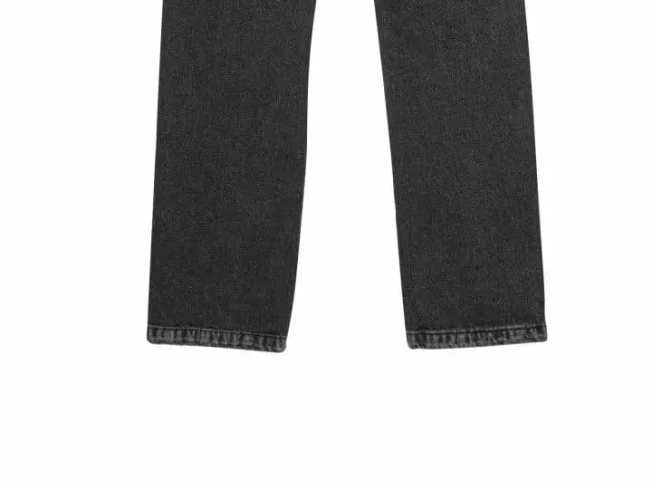 Paper Moon - Korean Women Fashion - #momslook - Bak Split Jeans - 8