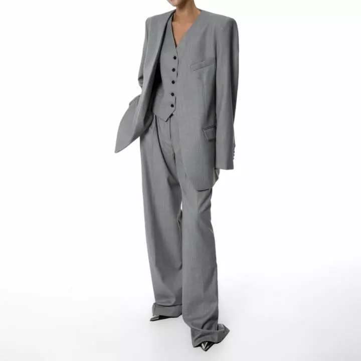 Paper Moon - Korean Women Fashion - #momslook - Fabric Pants - 3