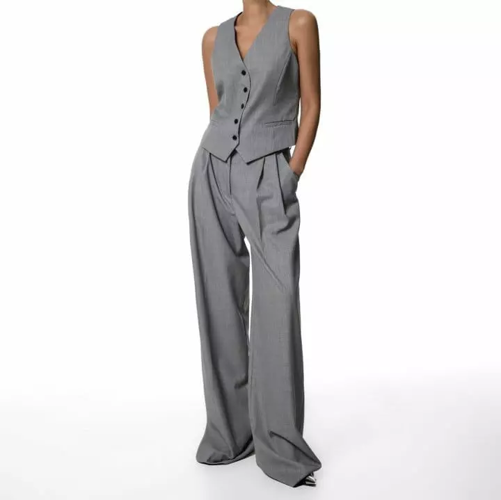 Paper Moon - Korean Women Fashion - #momslook - Fabric Pants - 7