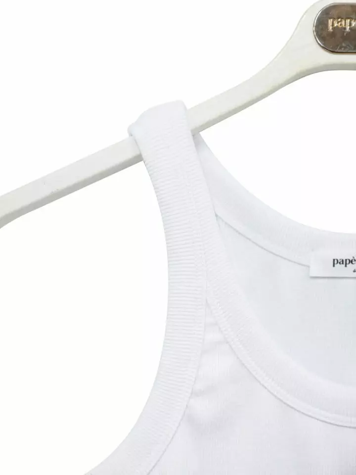 Paper Moon - Korean Women Fashion - #momslook - Sleeveless Rib Top - 5