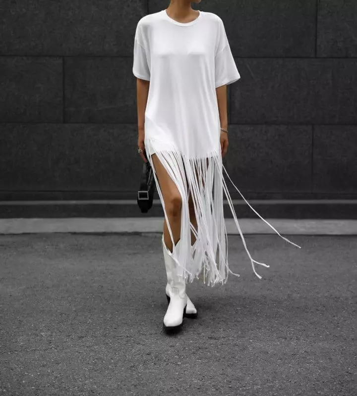 Paper Moon - Korean Women Fashion - #romanticstyle - Loose Top - 2
