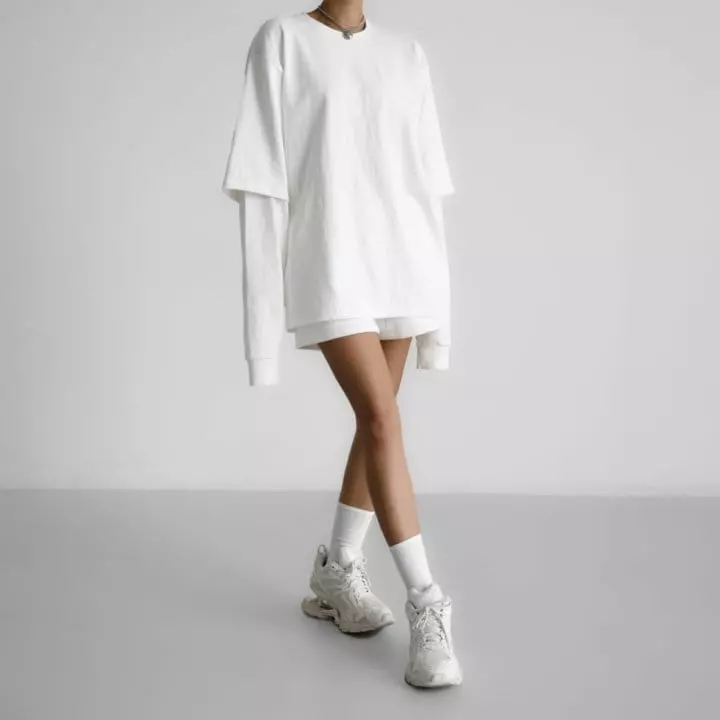 Paper Moon - Korean Women Fashion - #romanticstyle - Layered Tee - 2