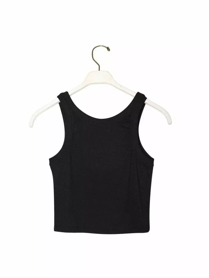 Paper Moon - Korean Women Fashion - #shopsmall - Rib Sleeveless - 7