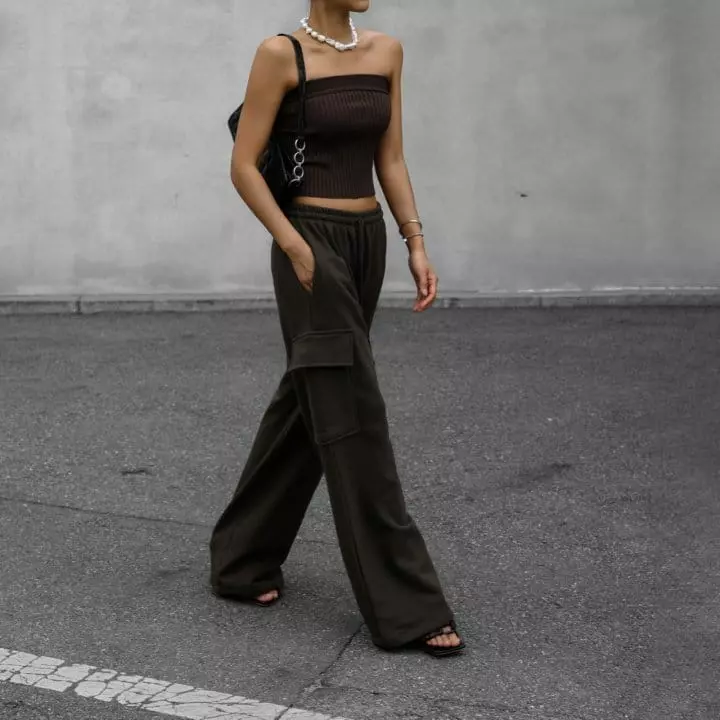 Paper Moon - Korean Women Fashion - #thatsdarling - Rib Tube Sleeveless - 7