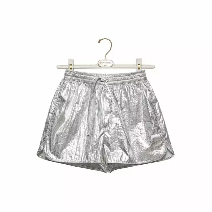 Paper Moon - Korean Women Fashion - #thatsdarling - Summer Matalic Shorts - 5