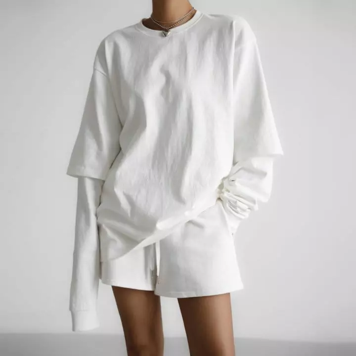 Paper Moon - Korean Women Fashion - #shopsmall - Layered Tee - 4