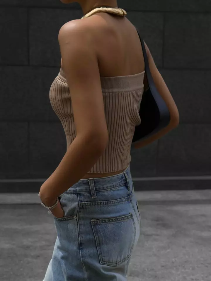 Paper Moon - Korean Women Fashion - #thelittlethings - Rib Tube Sleeveless - 8