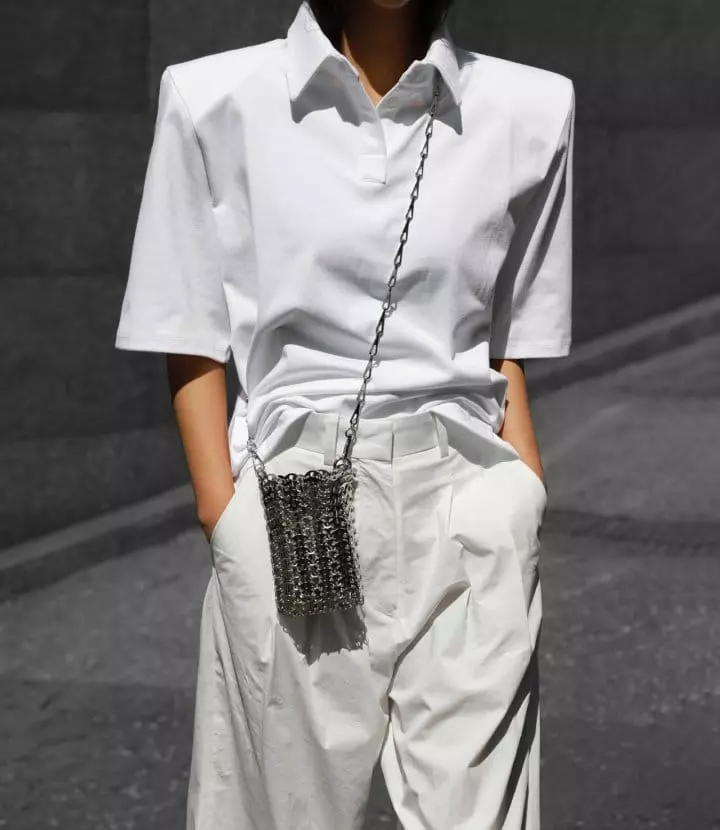 Paper Moon - Korean Women Fashion - #vintagekidsstyle - Padded Tee