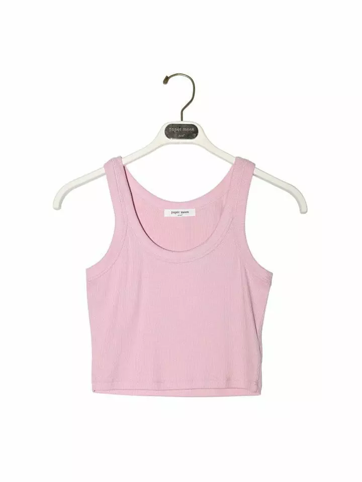 Paper Moon - Korean Women Fashion - #womensfashion - Rib Sleeveless